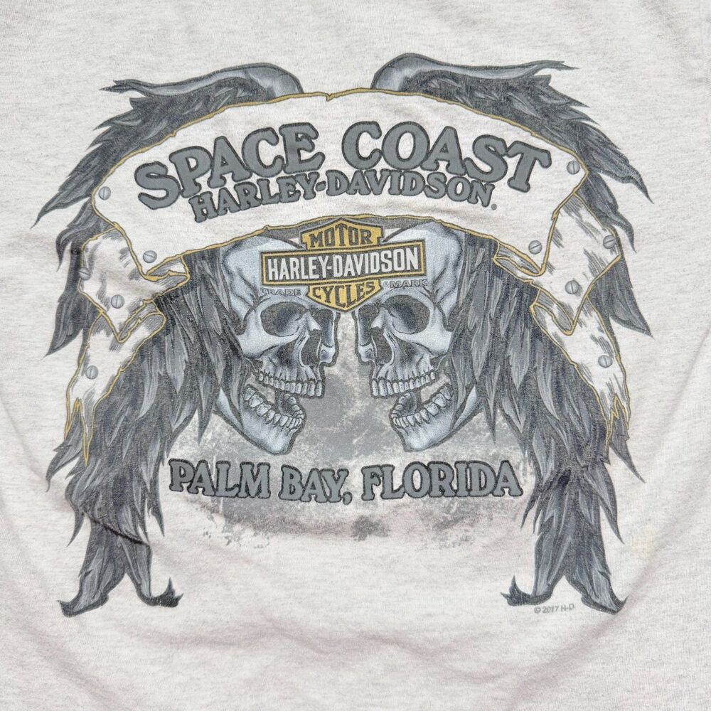 Harley Davidson Skull Angel tee